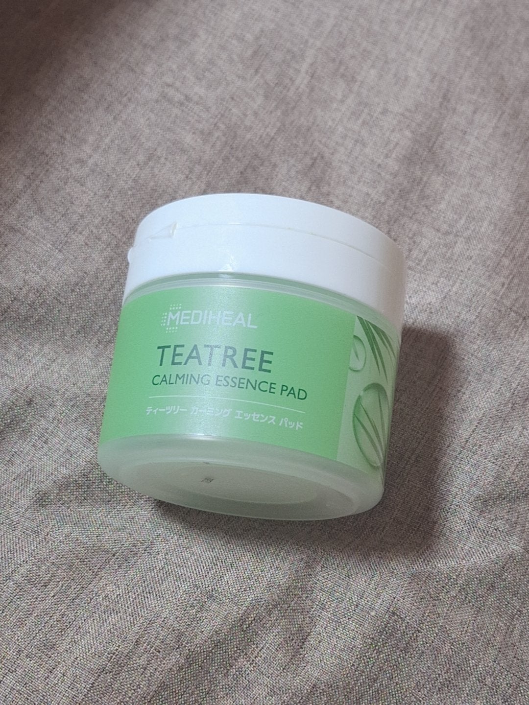 ティーツリーカーミングエッセンスパッド/MEDIHEAL/トナーパッドを使ったクチコミ(1枚目)