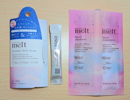 メルト モイストシャンプー/トリートメント/melt/市販シャンプーを使ったクチコミ(1枚目)
