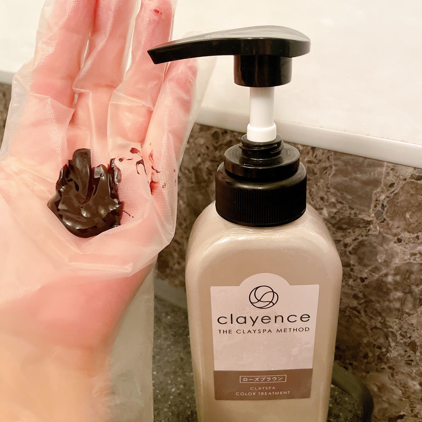 クレイスパ カラートリートメント/clayence/ヘアカラーを使ったクチコミ(2枚目)