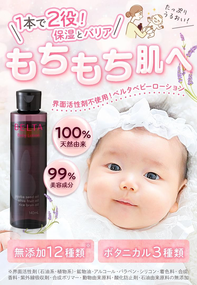 ベビーローション/BELTA(ベルタ)/化粧水を使ったクチコミ（2枚目）