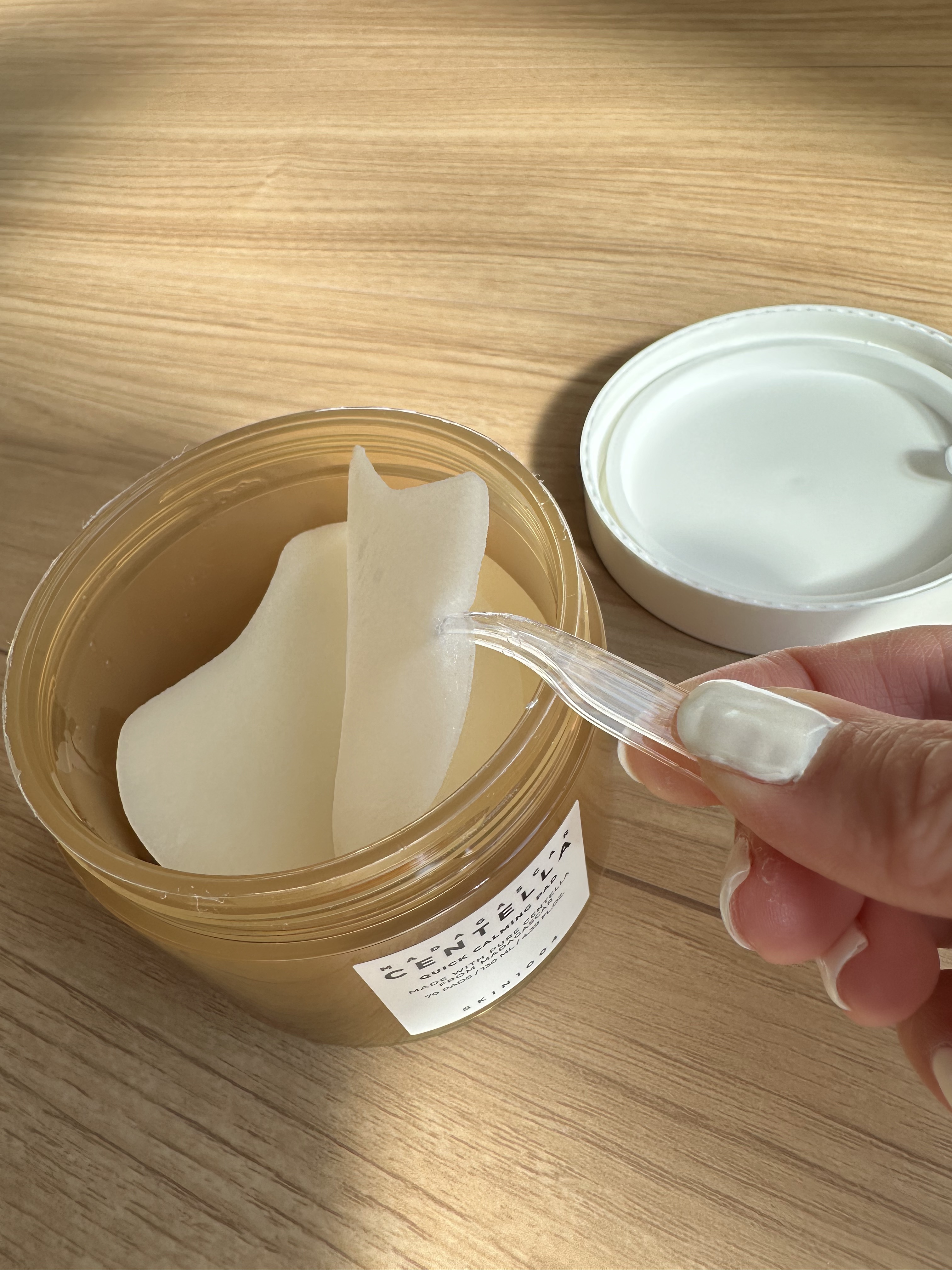 センテラ クイックカーミングパッド/SKIN1004/トナーパッドを使ったクチコミ（2枚目）