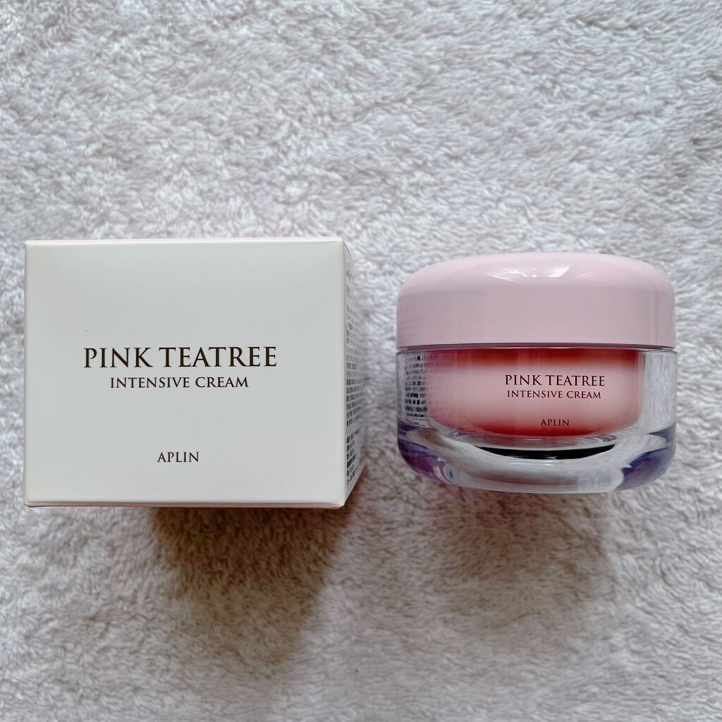 ピンクティーツリークリーム/APLIN/フェイスクリームを使ったクチコミ（2枚目）