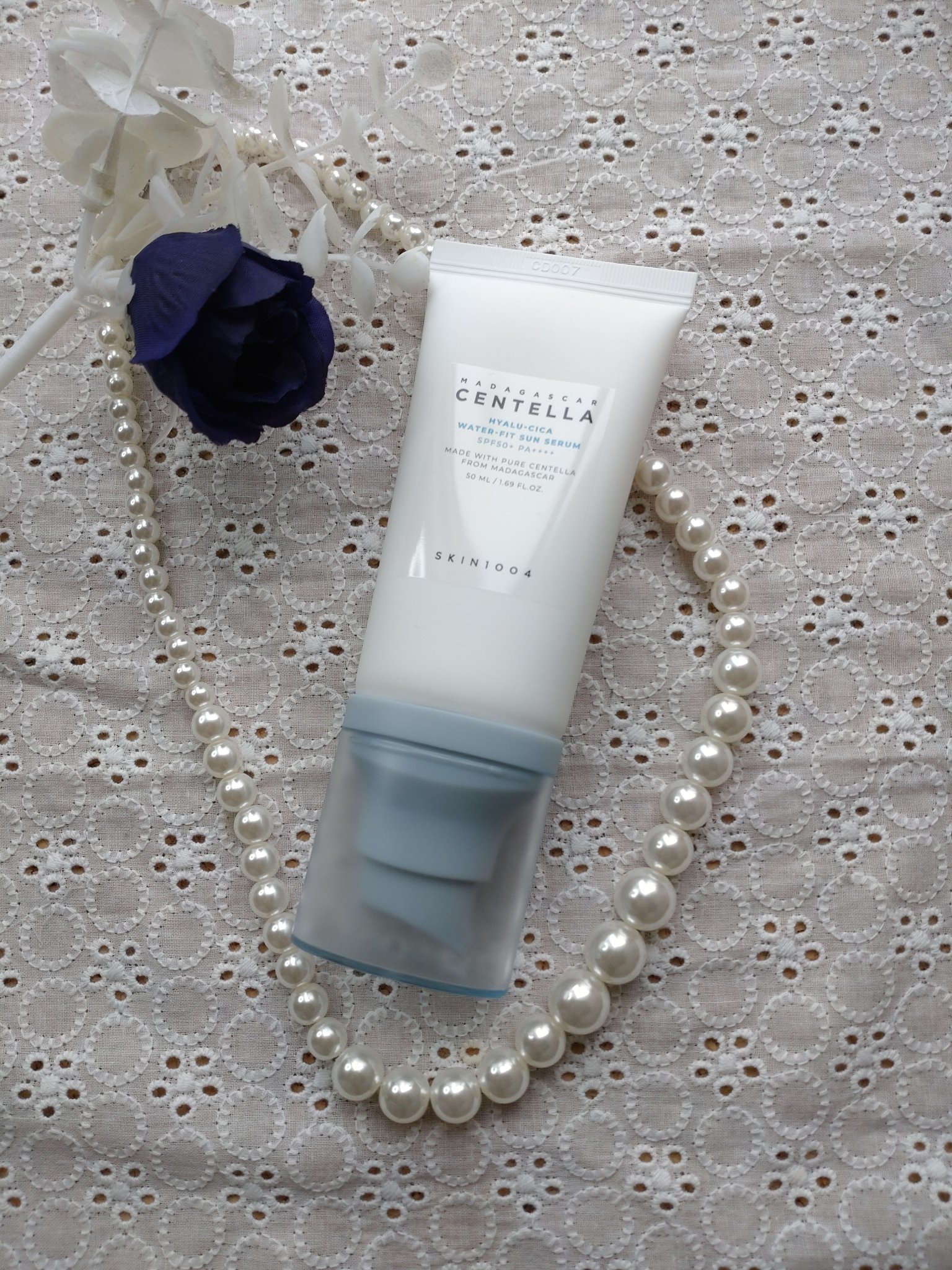 ヒアルーシカ ウォーターフィット サンセラム/SKIN1004/日焼け止めローションを使ったクチコミ（1枚目）