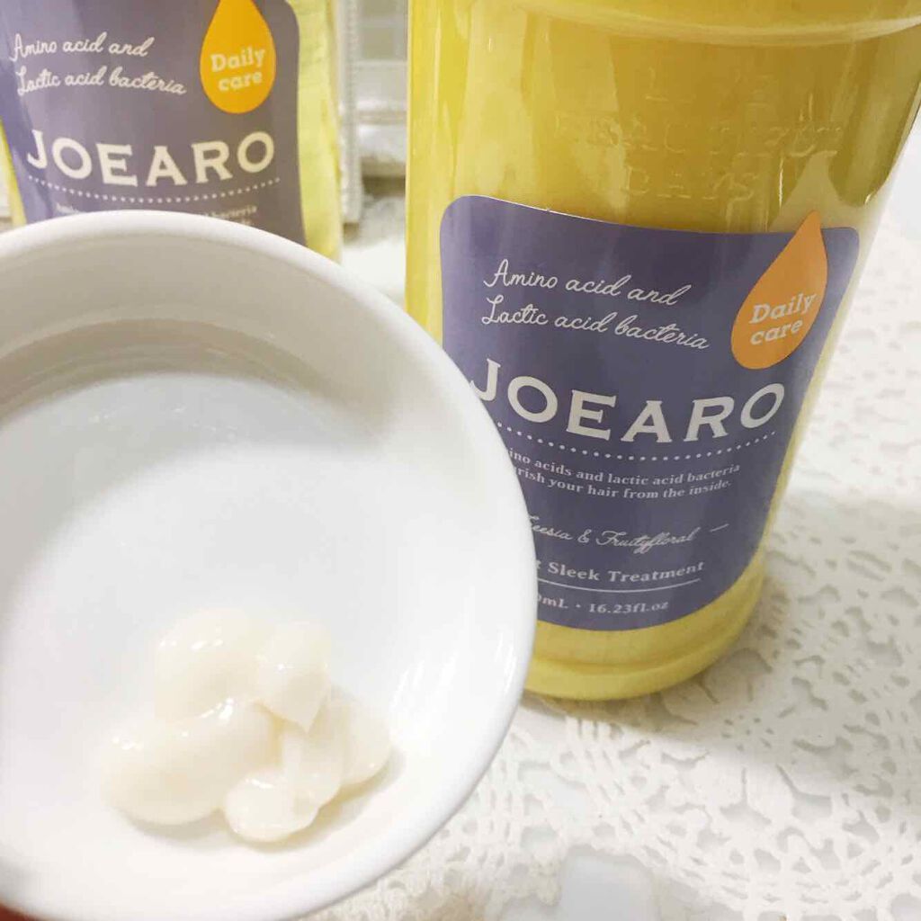 モイストクレンズシャンプー／モイストスリークトリートメント/JOEARO/市販シャンプーを使ったクチコミ（3枚目）