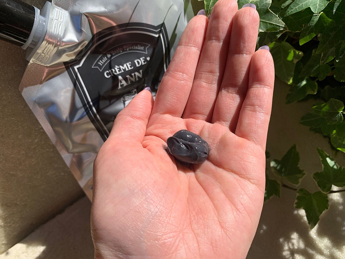 ブラッククリームシャンプー/creme de Ann/市販シャンプーを使ったクチコミ(4枚目)