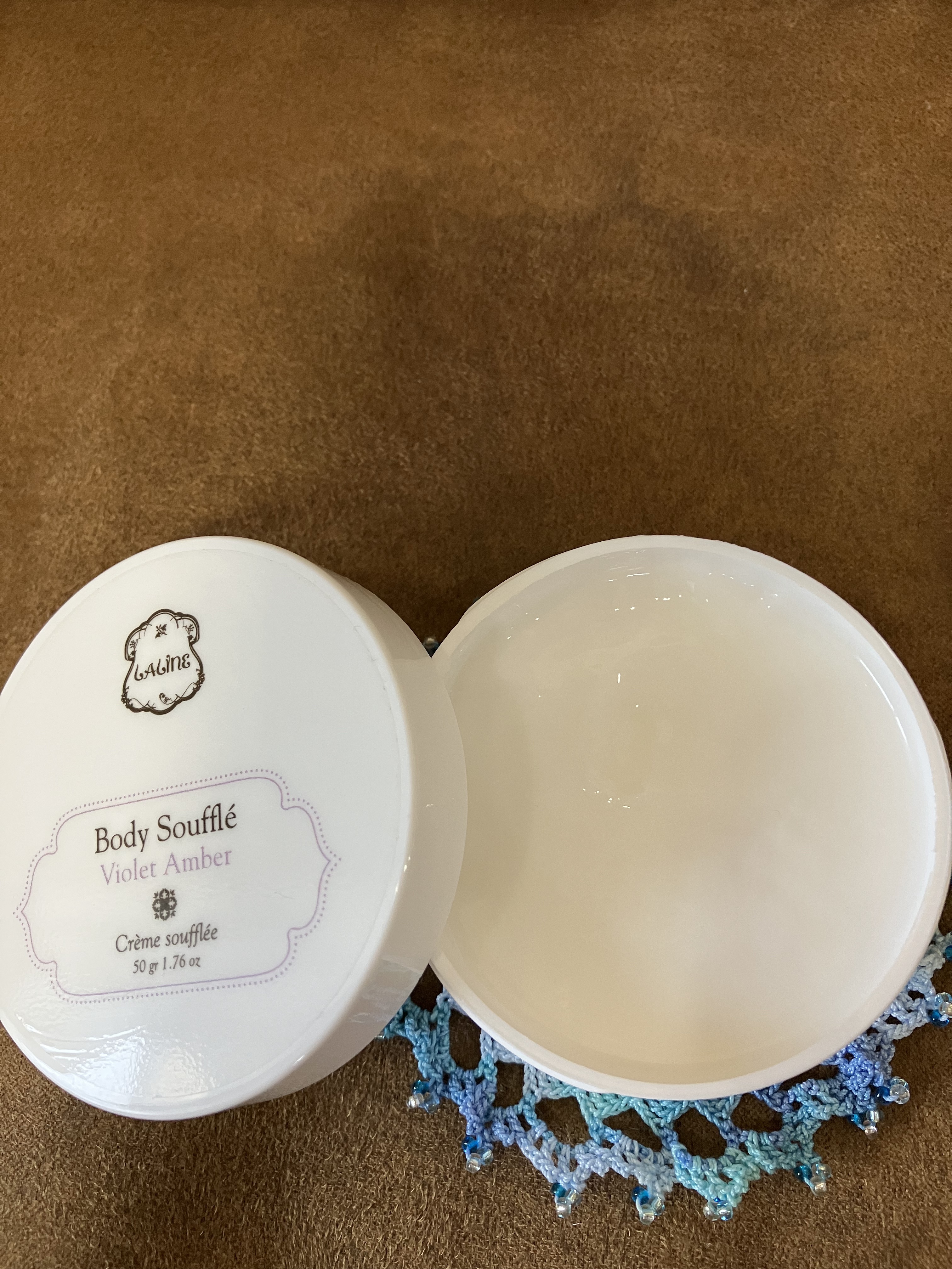 ボディソフレ バイオレットアンバー/Laline/ボディクリームを使ったクチコミ（1枚目）