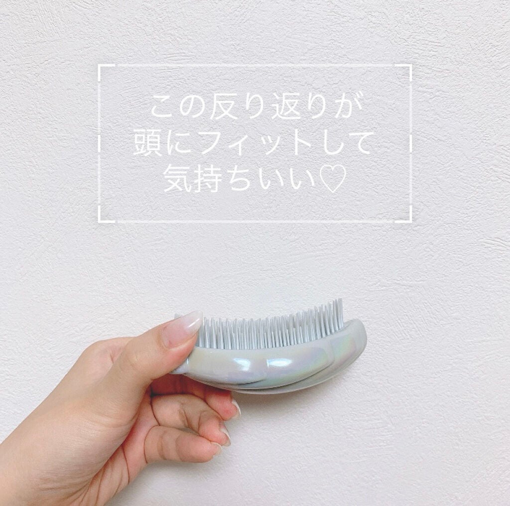 ファンファン アンタングルヘアブラシ/フランフラン/ヘアブラシを使ったクチコミ(2枚目)