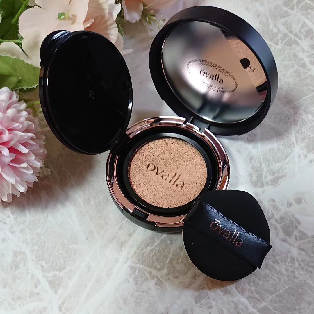 フコセンテラセラム イン クッション/ovalla/クッションファンデーションを使ったクチコミ（3枚目）