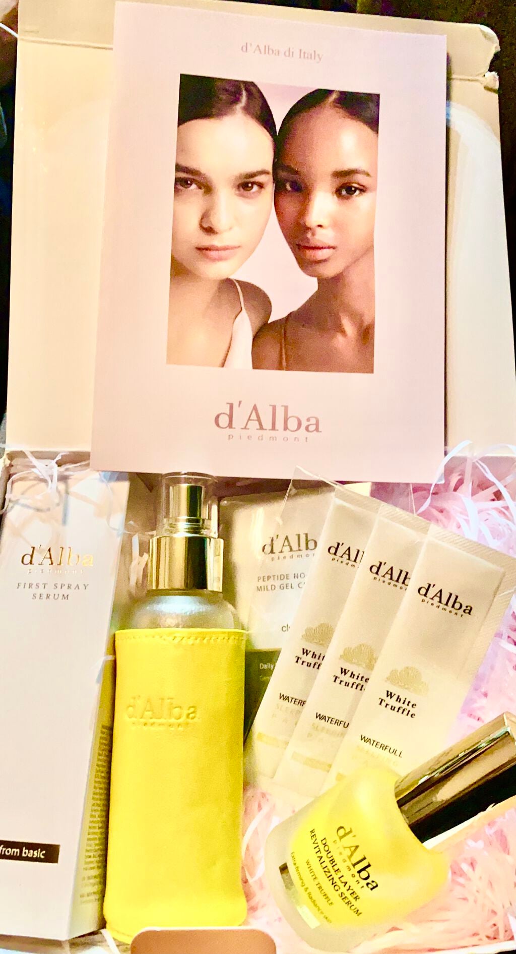 ダルバ ホワイトトリュフファーストスプレーセラム/ダルバ/ミスト状化粧水を使ったクチコミ(1枚目)