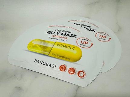 ビタ ジェニックゼリーマスク/BANOBAGI/シートマスク・パックを使ったクチコミ(2枚目)