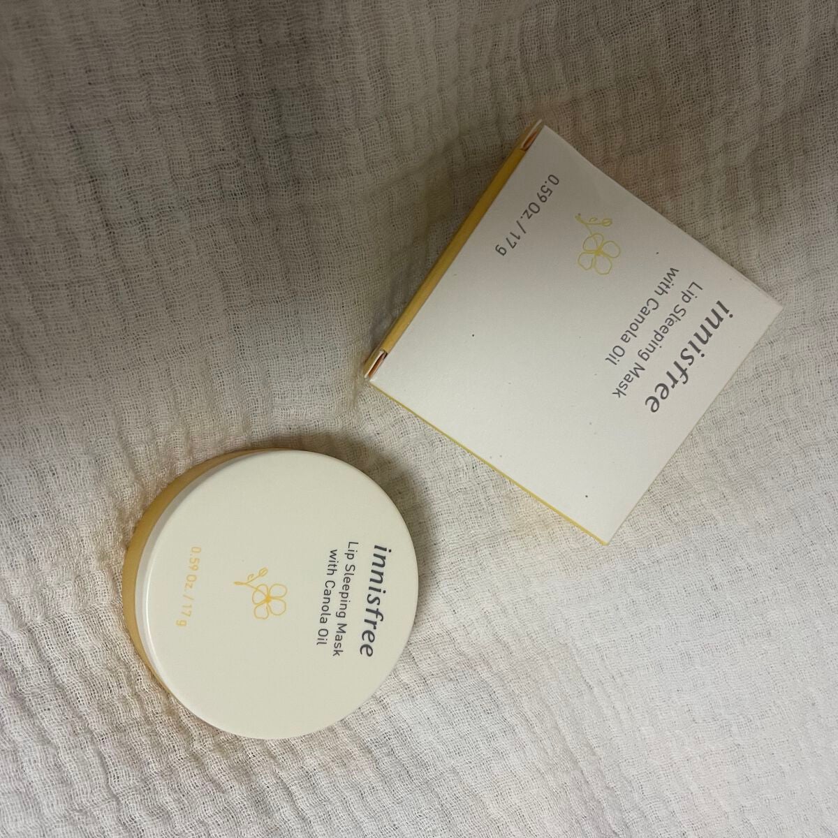 キャノーラハニー リップスリーピングマスク/innisfree/リップケアを使ったクチコミ(1枚目)