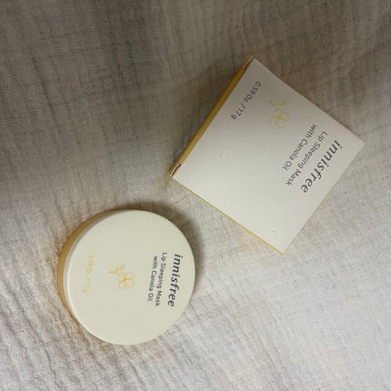 キャノーラハニー リップスリーピングマスク/innisfree/リップケアを使ったクチコミ(1枚目)