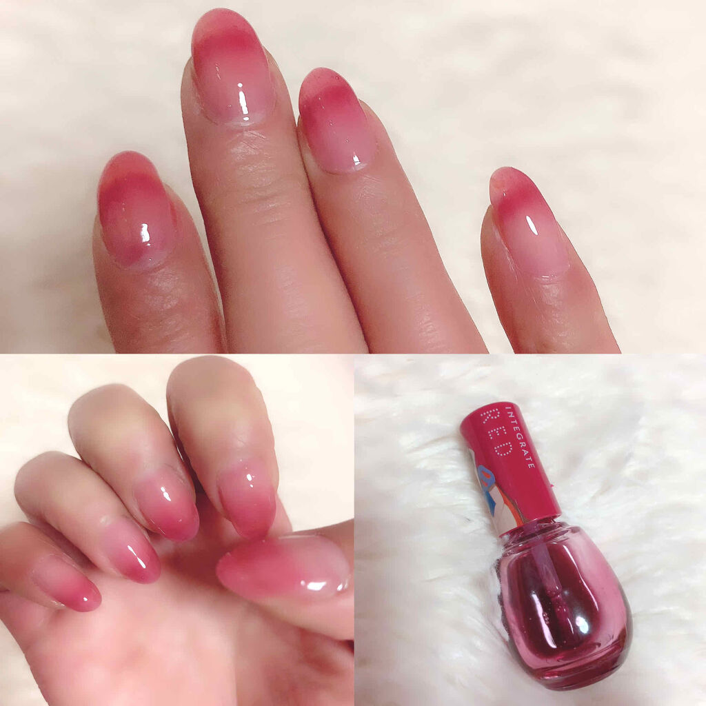 ジェルドロップネール/インテグレート/マニキュアを使ったクチコミ（3枚目）