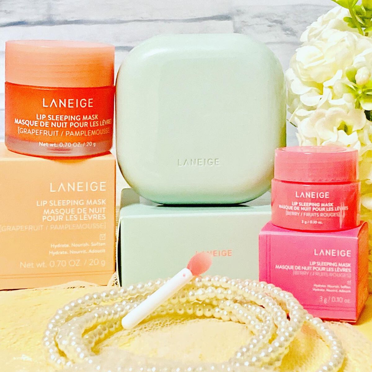 リップスリーピングマスク/LANEIGE/リップバームを使ったクチコミ（2枚目）