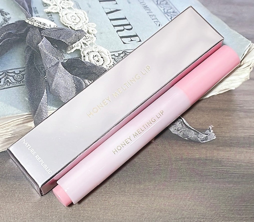 ハニーメルティングリップ/ネイチャーリパブリック/口紅を使ったクチコミ(2枚目)