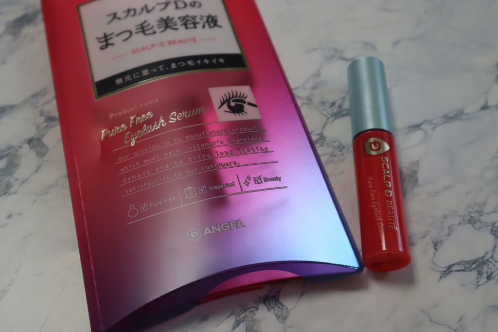 もふ on LIPS 「アンファー スカルプDボーテ ピュアフリーアイラッシュセラムを..」(3枚目)