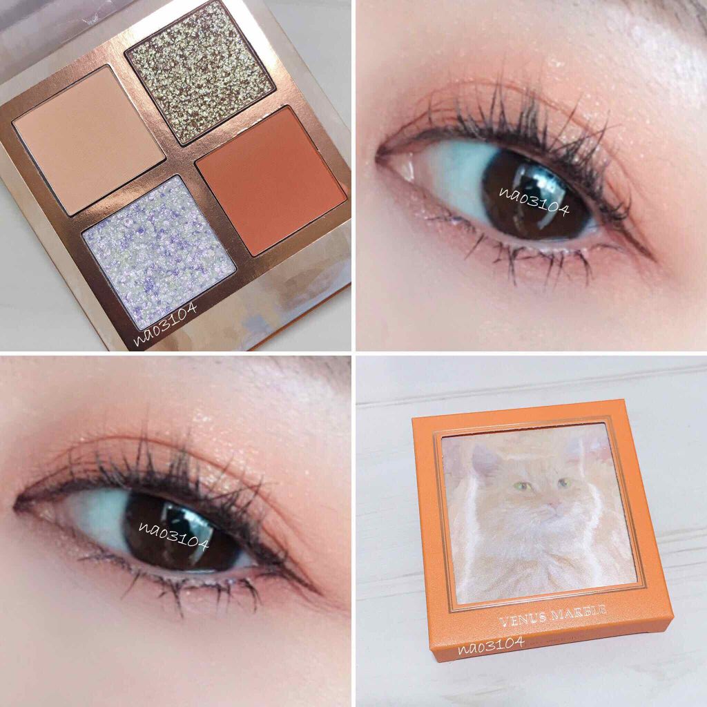 Venus Marble アイシャドウキャットシリーズ 茶トラ猫/Venus Marble/アイシャドウパレットを使ったクチコミ（1枚目）