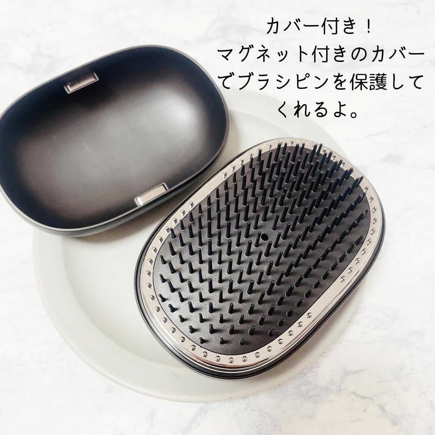 スタイリッシュ ベースアップブラシ(MHB-3070)/mod's hair/ヘアブラシを使ったクチコミ(2枚目)