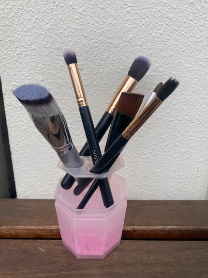 メイクブラシ専用クリーナー/DAISO/その他化粧小物を使ったクチコミ(1枚目)