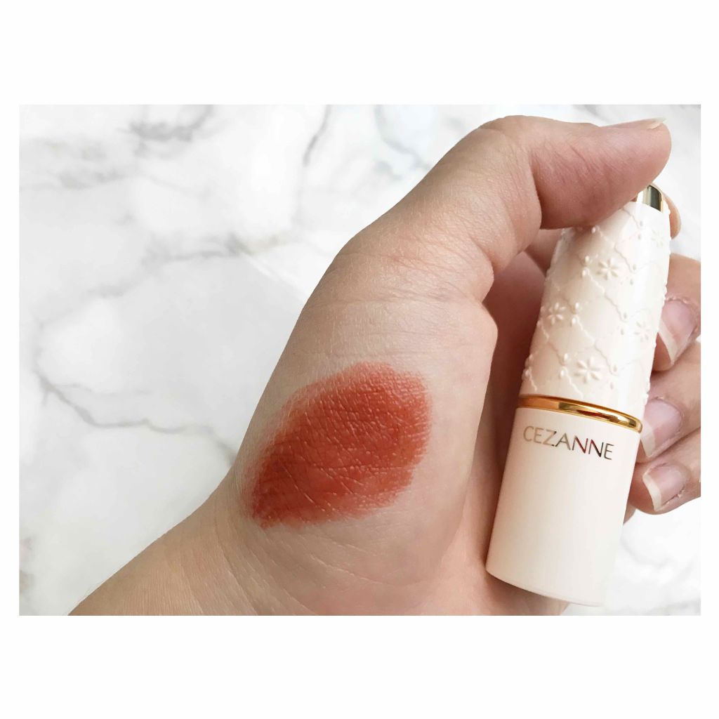 ラスティング リップカラーN/CEZANNE/口紅を使ったクチコミ(1枚目)