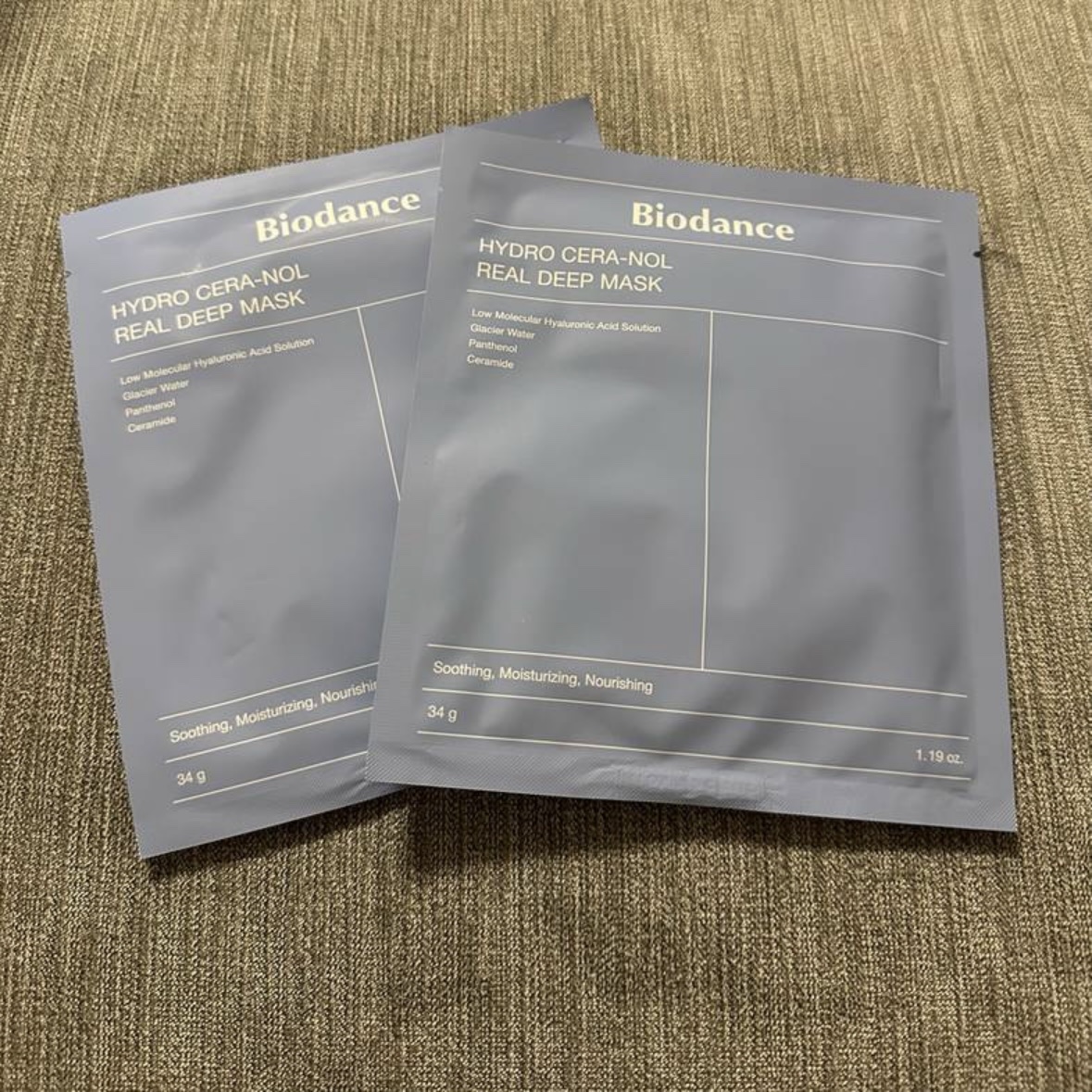 ハイドロセラノールリアルディープマスク/Biodance/シートマスク・パックを使ったクチコミ（1枚目）
