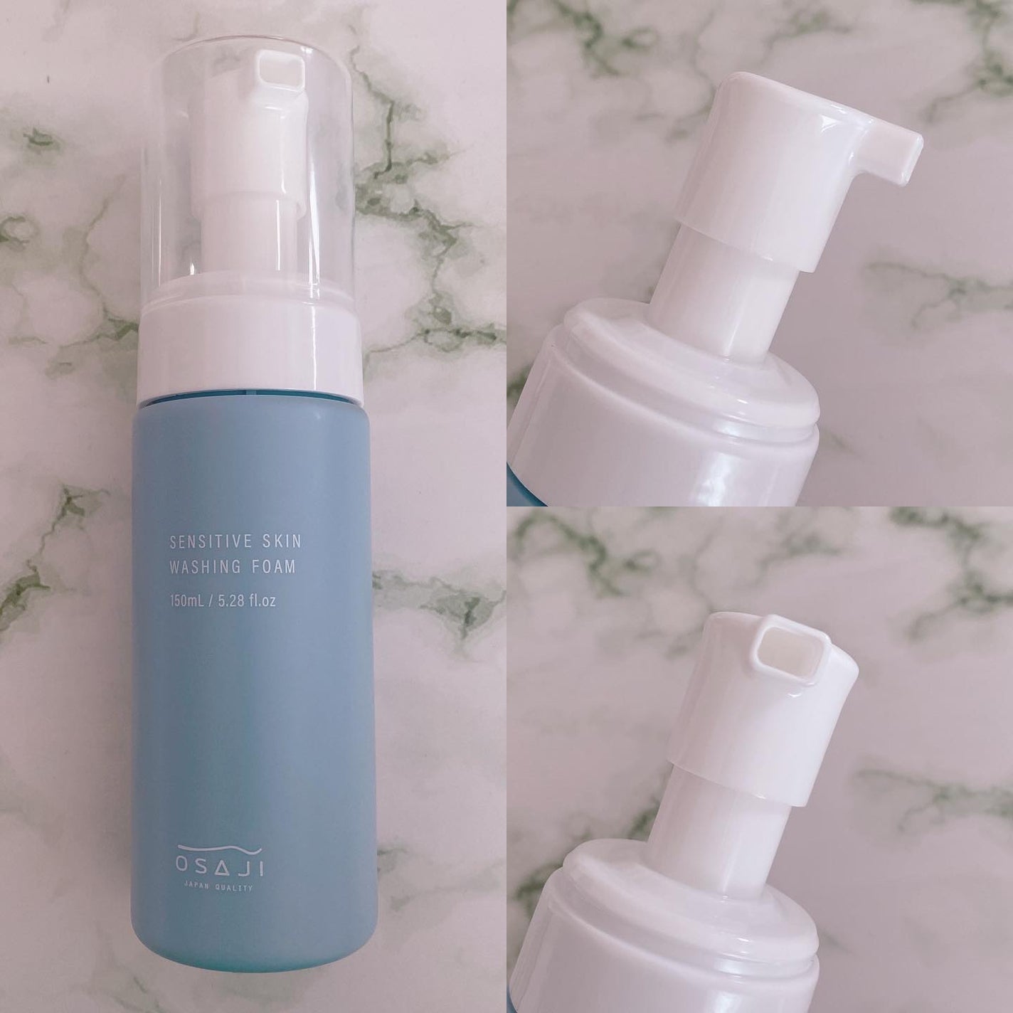 センシティブ スキン ウォッシングフォーム/OSAJI/泡洗顔を使ったクチコミ(2枚目)