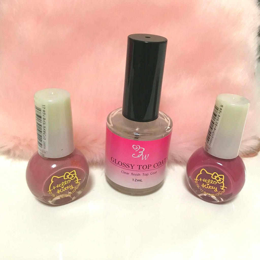 サンリオネイル/DAISO/マニキュアを使ったクチコミ(2枚目)