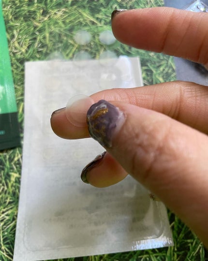 ちゃんまぃ on LIPS 「🟩OKCICAクリアパッチMEN'S用品らしいのですが、女子も..」(4枚目)