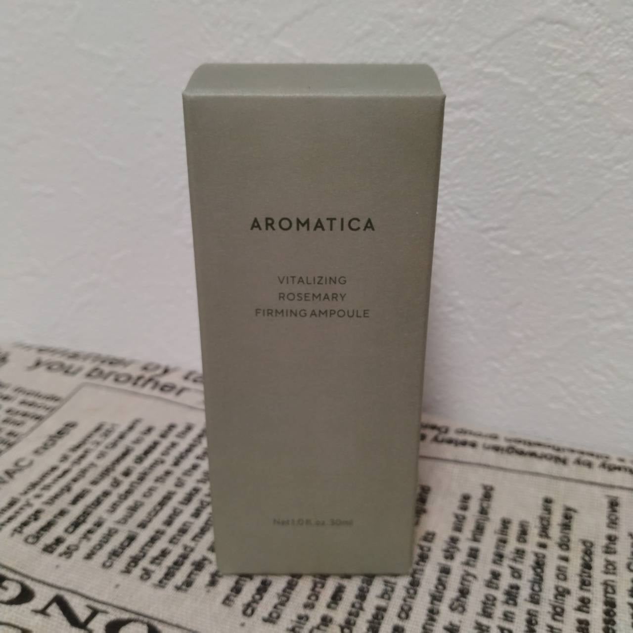 バイタライジング ローズマリー ファーミング アンプル/AROMATICA/美容液を使ったクチコミ(2枚目)