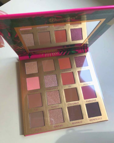 bh cosmetics 16 Color Eyeshadow Palette, Hanging Hangin' In Hawaii