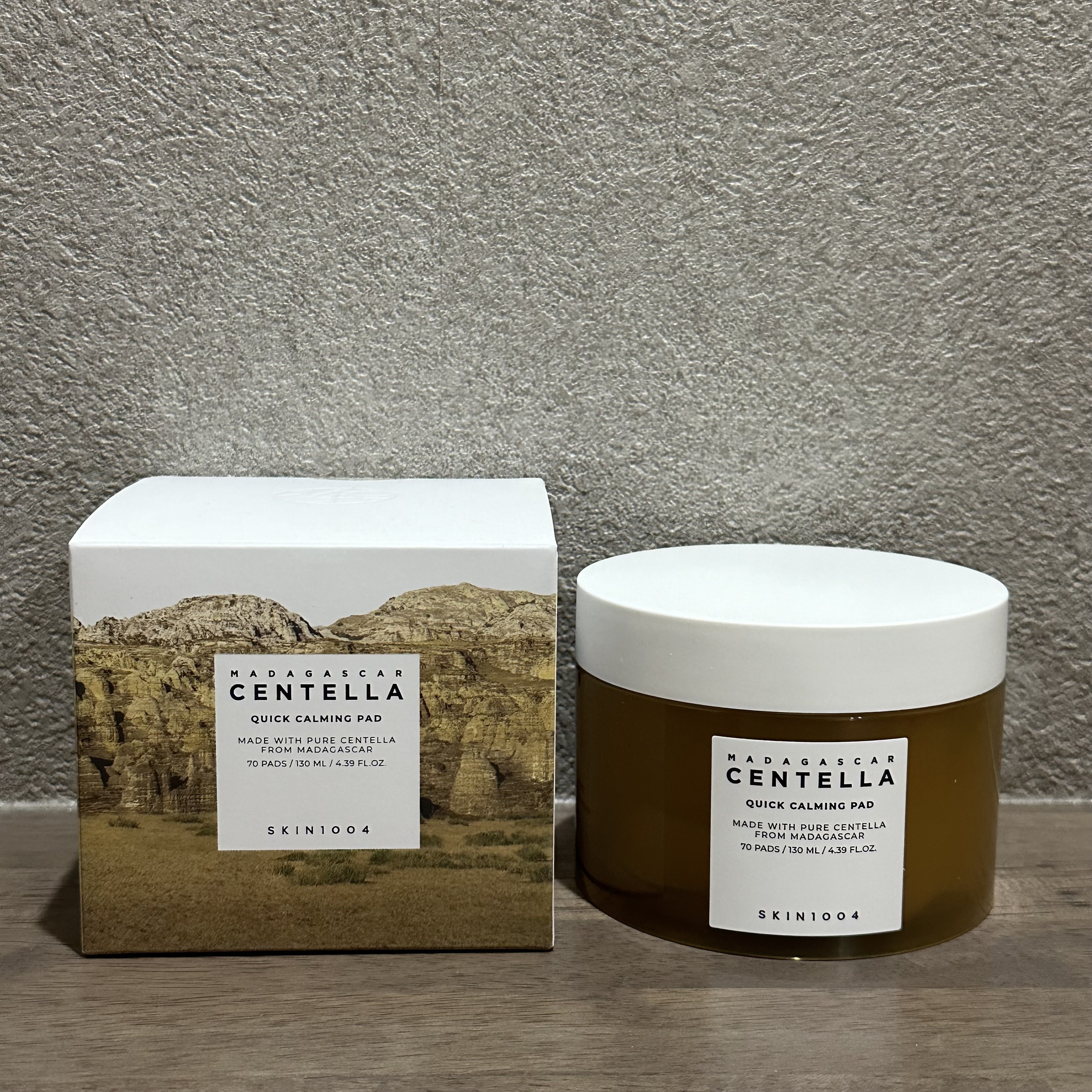 センテラ クイックカーミングパッド/SKIN1004/トナーパッドを使ったクチコミ（1枚目）