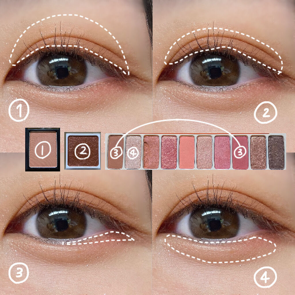 パラドゥ シングルアイシャドウ	/パラドゥ/単色アイシャドウを使ったクチコミ（2枚目）