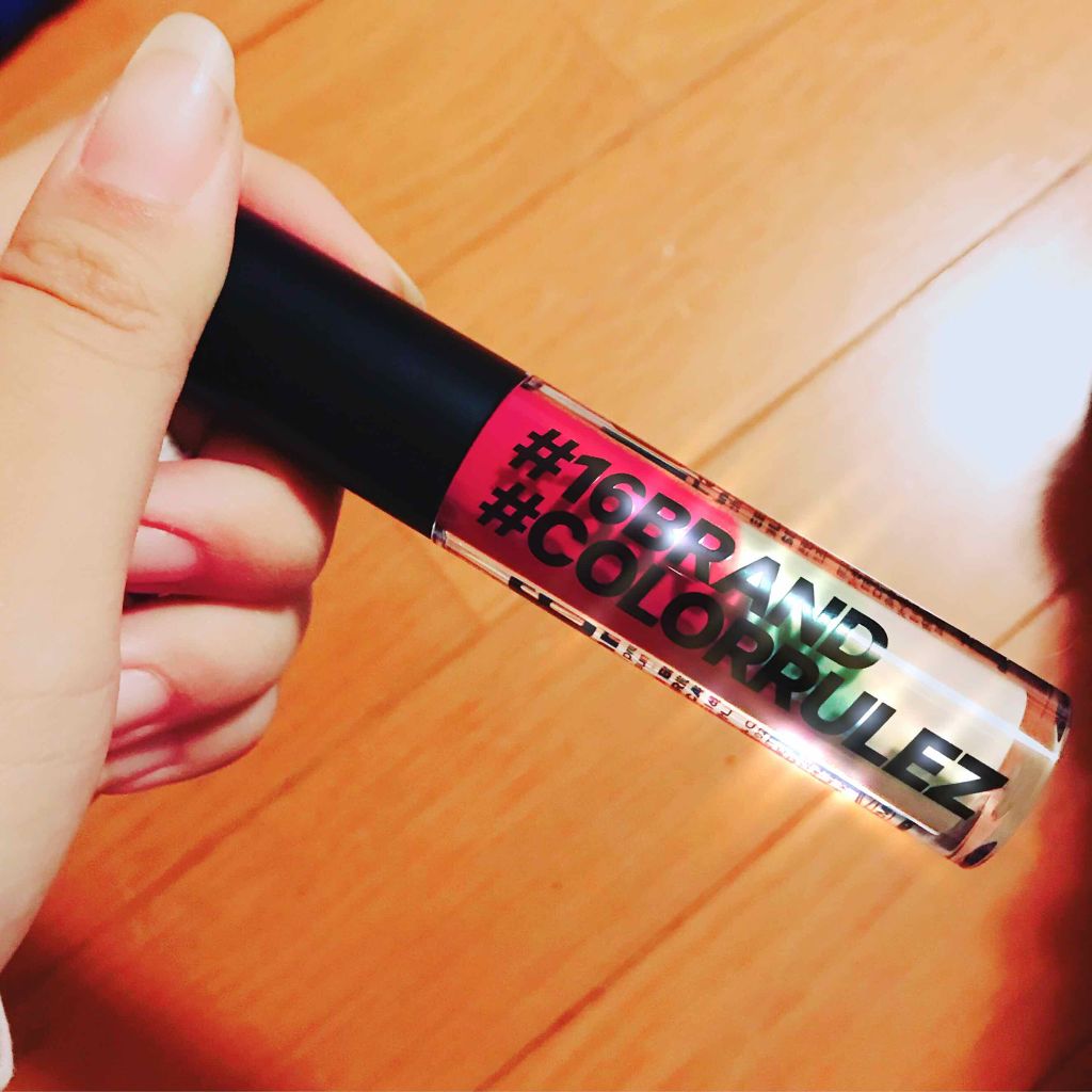 COLORRULEZ/16BRAND/リップグロスを使ったクチコミ(1枚目)