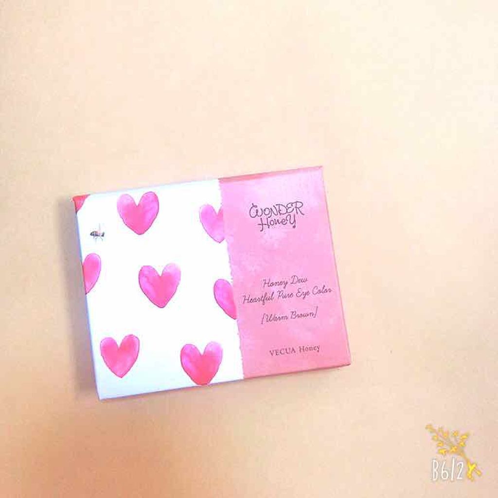 ワンダーハニー ハートフルなピュアアイシャドウ/VECUA Honey/アイシャドウパレットを使ったクチコミ（1枚目）