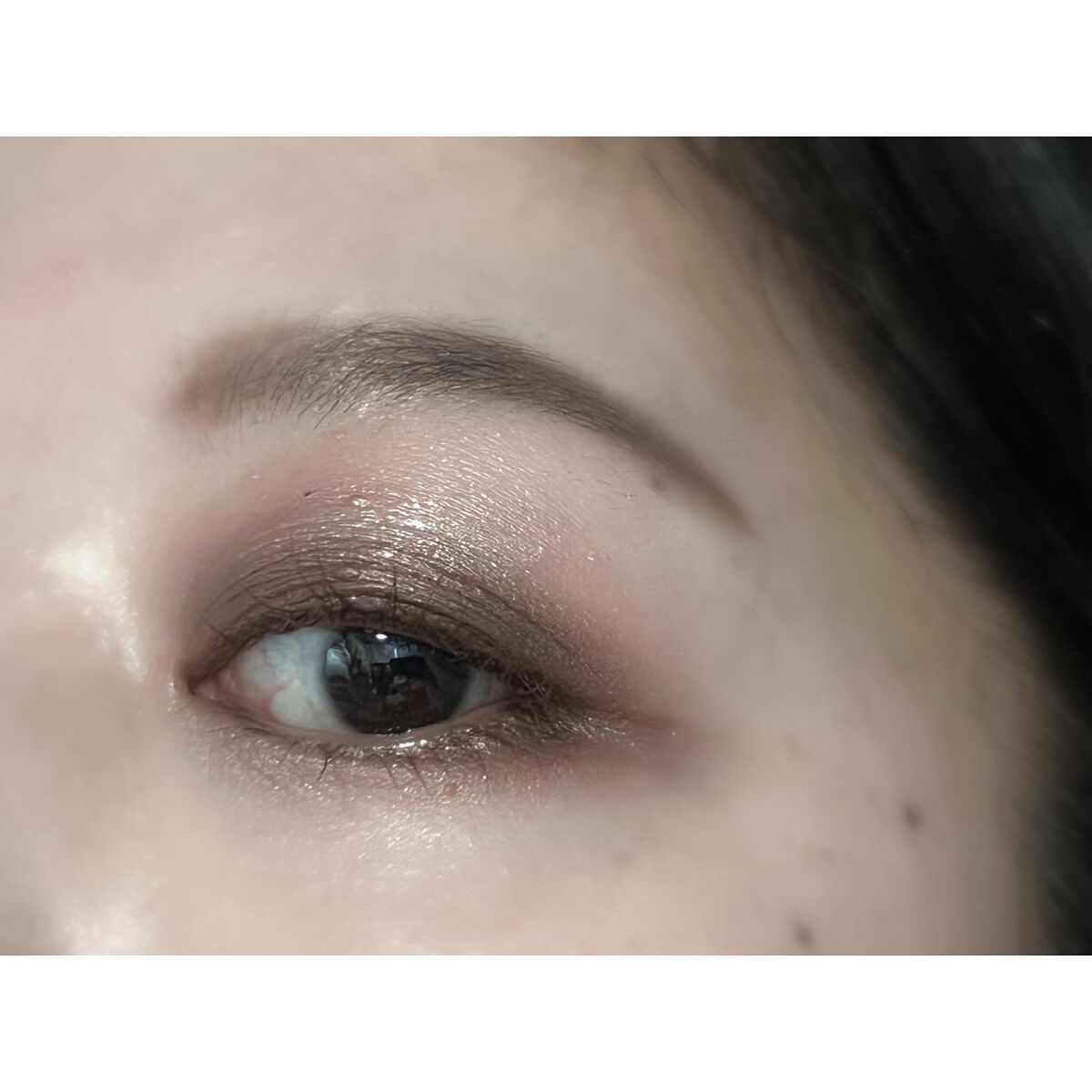 アディクション ザ アイシャドウ 74 Fudge (ME) /ADDICTION/単色アイシャドウを使ったクチコミ（2枚目）