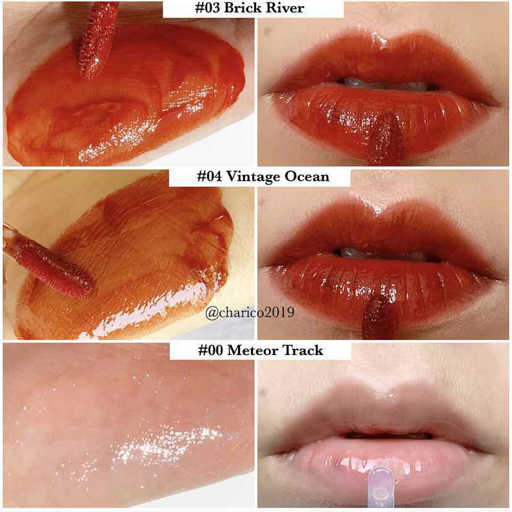グラスティングウォーターティント/rom&nd/リップティントを使ったクチコミ（2枚目）