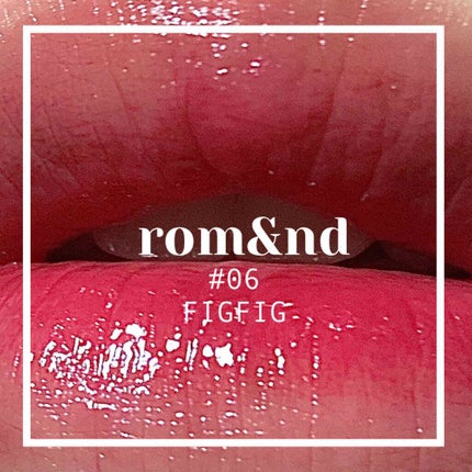 ジューシーラスティングティント/rom&nd/リップティントを使ったクチコミ(1枚目)