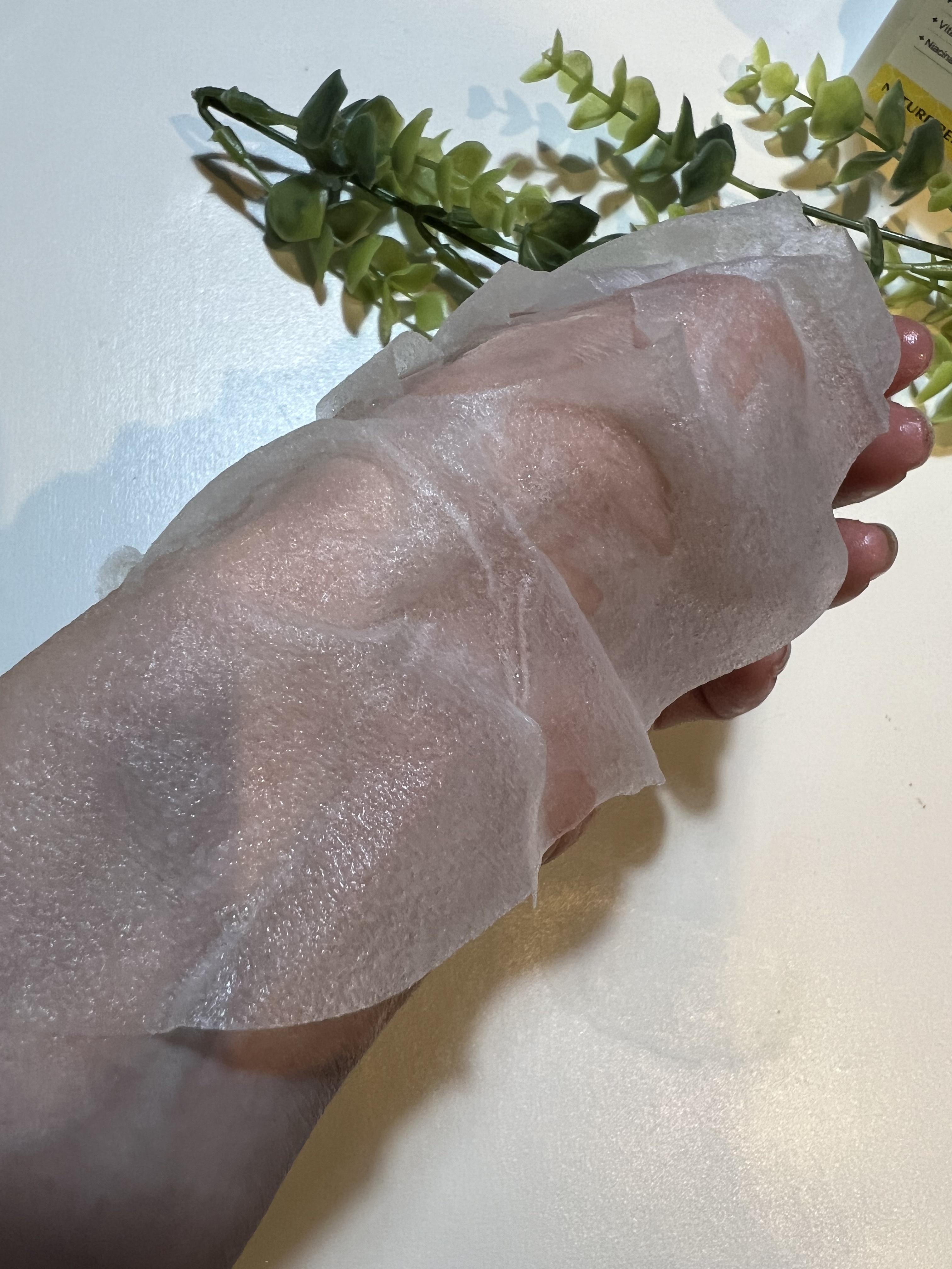 キューブマスク レチノール/ネイチャーリパブリック/シートマスク・パックを使ったクチコミ（3枚目）