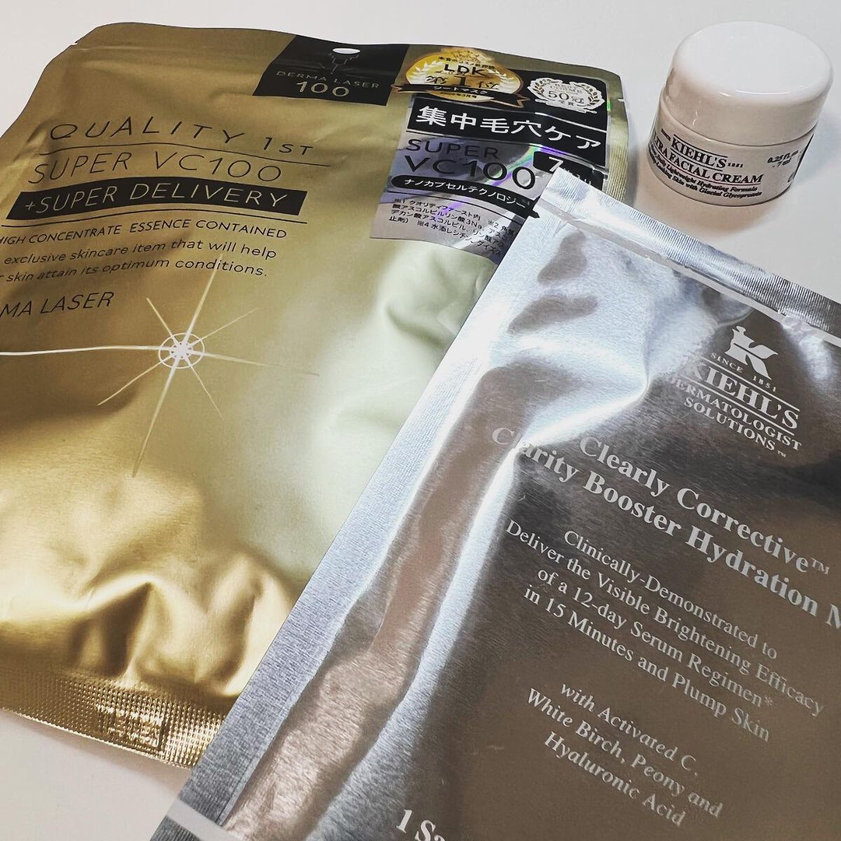 キールズ DS クリアリーホワイトニング マスク/Kiehl's/シートマスク・パックを使ったクチコミ(1枚目)