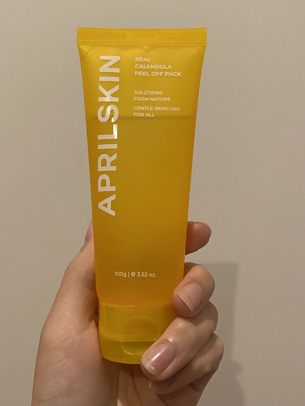 リアルカレンデュラピールオフパック/APRILSKIN/ピーリングを使ったクチコミ（1枚目）