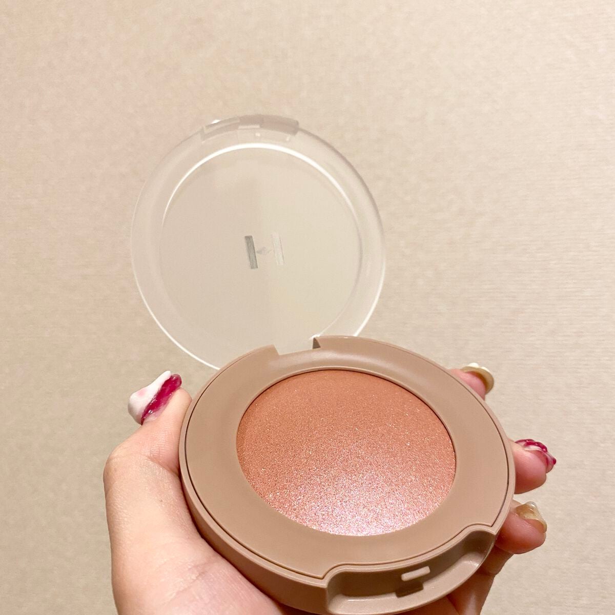 トゥルーディメンショングロウチーク/hince/パウダーチークを使ったクチコミ(3枚目)