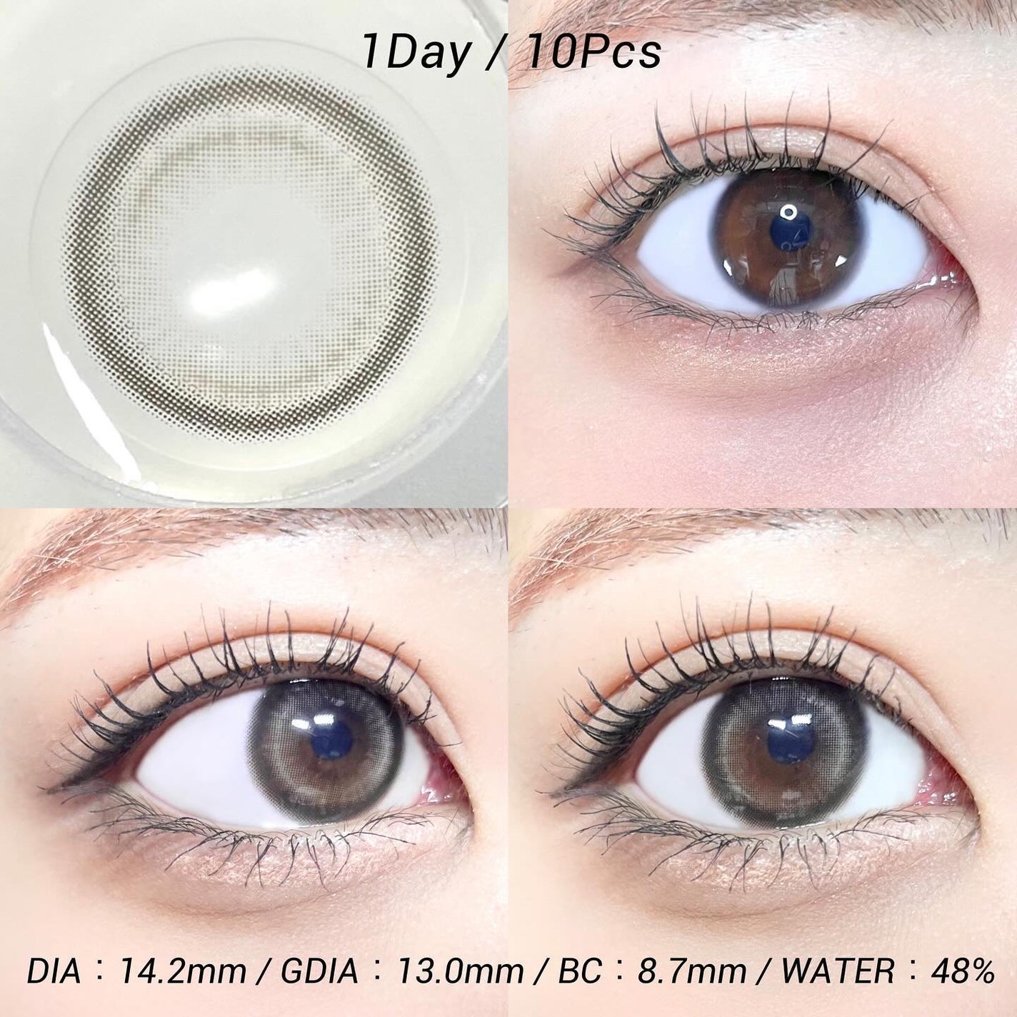 Lily Daze/chuu LENS/ワンデー(1DAY)カラコンを使ったクチコミ(6枚目)