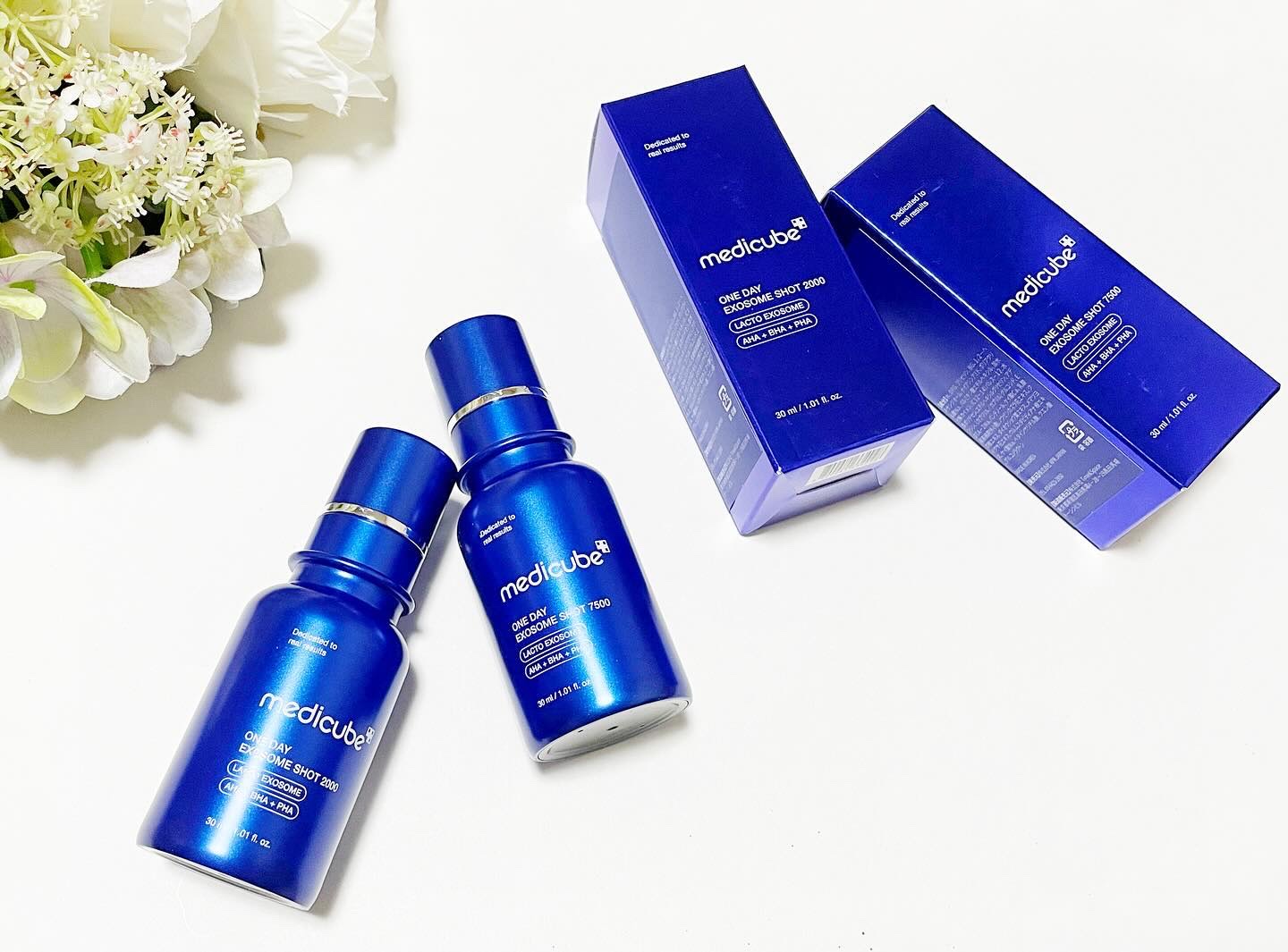 ゼロ1DAYエクソソームショット2000/MEDICUBE/美容液を使ったクチコミ（1枚目）