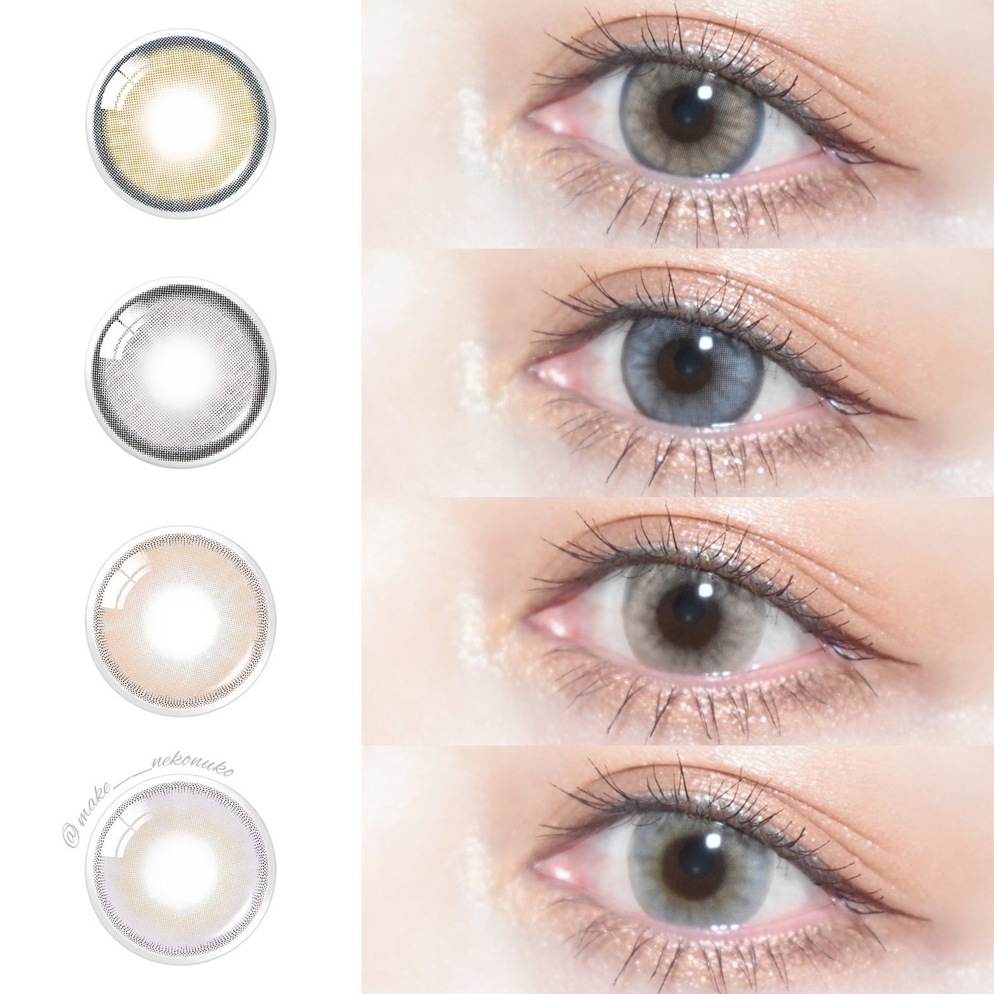 ロシアンスモーキー/OLENS/カラーコンタクトレンズを使ったクチコミ(5枚目)