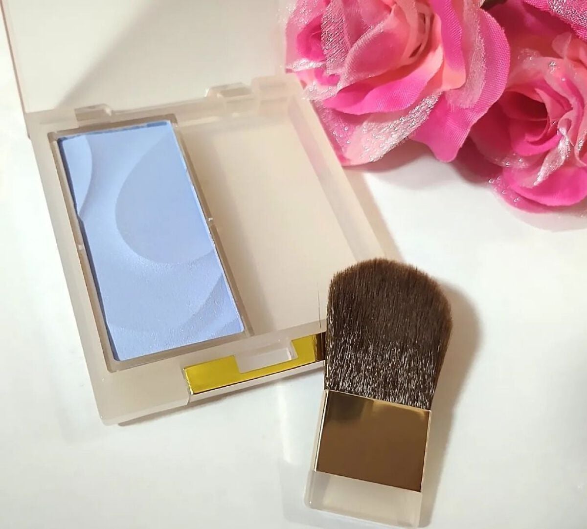 シームレストーン ブラッシュ/excel/パウダーチークを使ったクチコミ(7枚目)