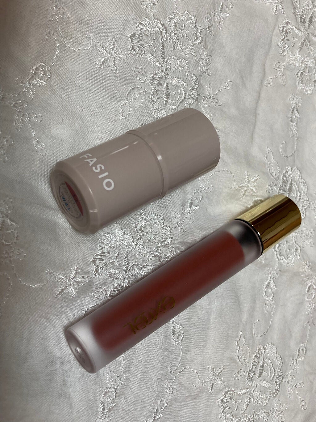 リップベルベティスト/excel/口紅を使ったクチコミ(3枚目)