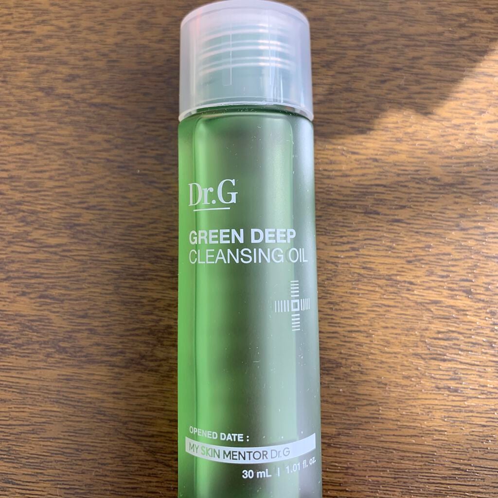 グリーンディープクレンジングオイル/Dr.G/オイルクレンジングを使ったクチコミ(1枚目)
