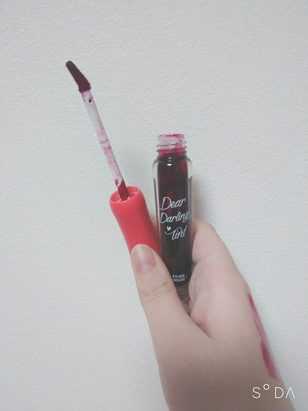 ディアダーリン ウォータージェルティント/ETUDE/リップティントを使ったクチコミ（1枚目）