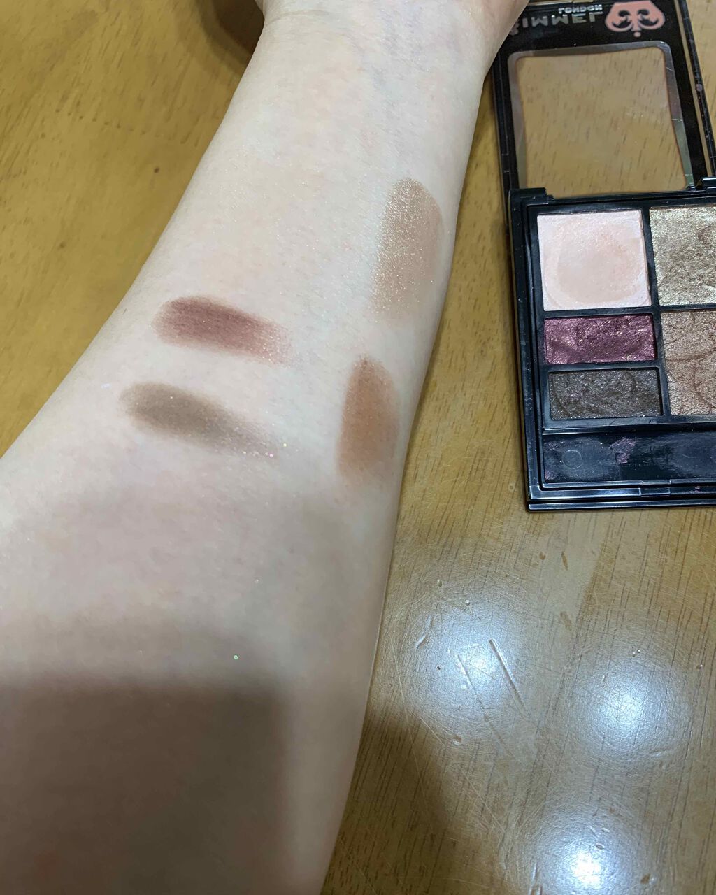 ジェムデュウ アイズ/リンメル ロンドン/アイシャドウパレットを使ったクチコミ（1枚目）