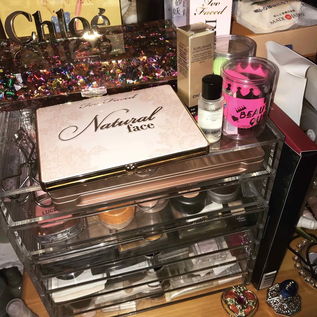 重なるアクリルケース２段引出・大/無印良品/その他化粧小物を使ったクチコミ（1枚目）